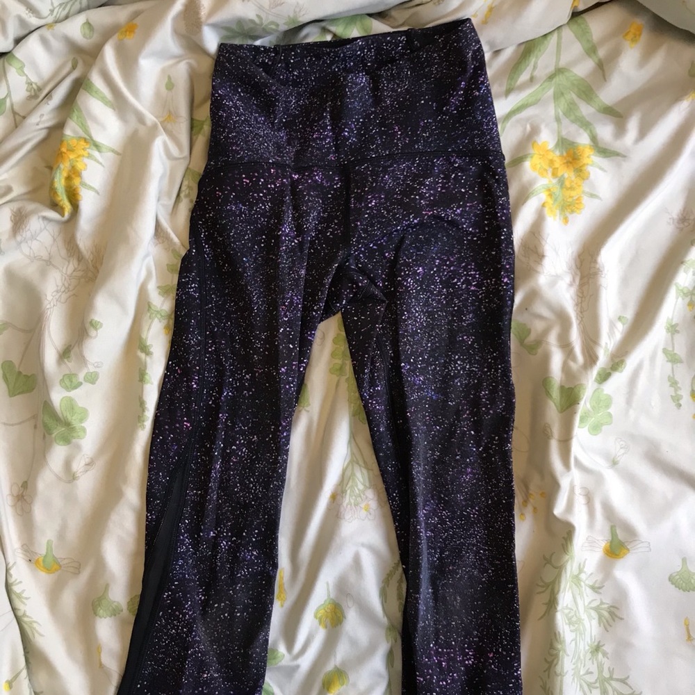 Lululemon galaxy workout leggings